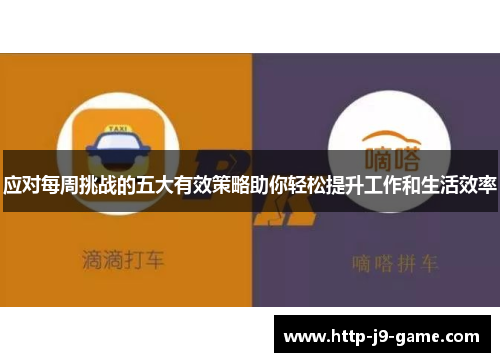应对每周挑战的五大有效策略助你轻松提升工作和生活效率